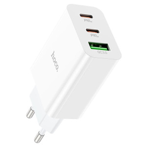 Incarcator de retea Hoco C99A (PD20W + QC3.0) [White]