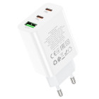 Incarcator de retea Hoco C99A (PD20W + QC3.0) [White]