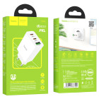 Incarcator de retea Hoco C99A (PD20W + QC3.0) [White]