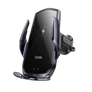 Suport auto Hoco CA202 Plus induction holder [Black-Metal-Gray]