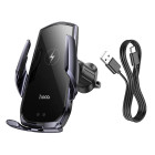 Suport auto Hoco CA202 Plus induction holder [Black-Metal-Gray]