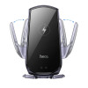 Suport auto Hoco CA202 Plus induction holder [Black-Metal-Gray]