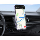 Suport auto Hoco CA202 Plus induction holder [Black-Metal-Gray]