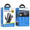 Suport auto Hoco CA202 Plus induction holder [Black-Metal-Gray]