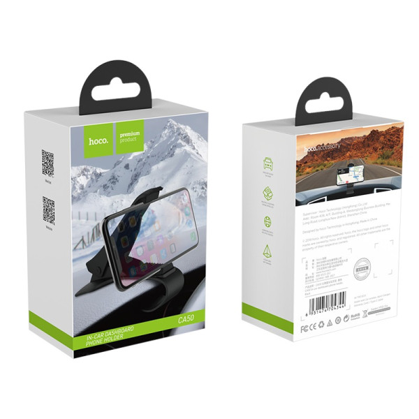 Suport auto Hoco CA50 in-car dashboard [Black]