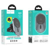 Suport Auto Hoco CA91 Magic magnetic wireless fast charging car holder [Gray]