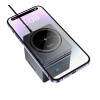 Беспроводная зарядка Hoco CQ8 3-in-1 fast charger [Metal-Gray]