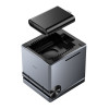 Беспроводная зарядка Hoco CQ8 3-in-1 fast charger [Metal-Gray]