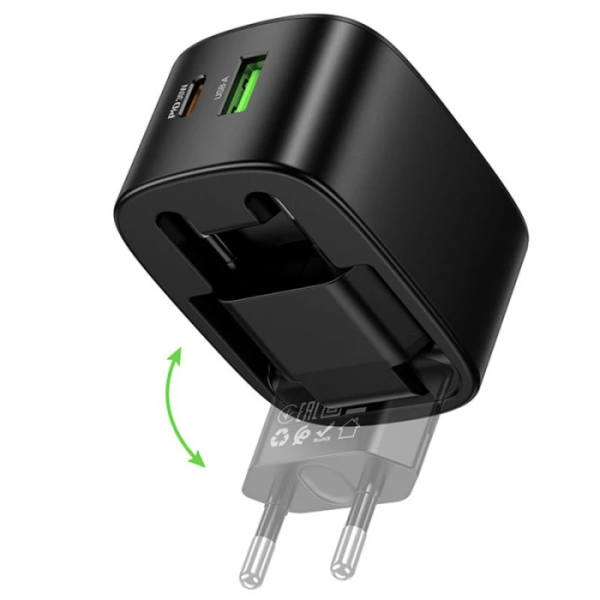 Incarcator cu incarcare rapida Hoco CS102A [Black]