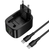 Incarcator cu incarcare rapida Hoco CS102A (C to C)(EU) [Black]