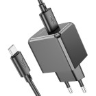 Incarcator de retea Hoco CS11A Ocean single port charger set(Type-C) [Black]
