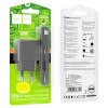 Зарядное устройство Hoco CS12A Ocean single port QC3.0 charger set(Type-C) [Black]