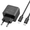 Зарядное устройство Hoco CS15A PD30W charger set (C to iP) [Black]
