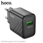 Incarcator de retea Hoco CS21A Rich single port QC3.0 [Black]