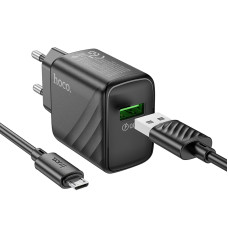 Incarcator de retea Hoco CS21A Rich QC3.0 (Micro) [Black]