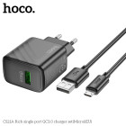 Incarcator de retea Hoco CS21A Rich QC3.0 (Micro) [Black]