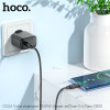 Incarcator de retea Hoco CS22A Value PD30W (Type-C to Type-C) [Black]