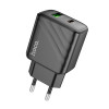Incarcator de retea Hoco CS23A Sunlight PD30W+QC3.0 [Black]