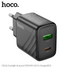 Incarcator de retea Hoco CS23A Sunlight PD30W+QC3.0 [Black]