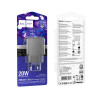 Incarcator de retea Hoco CS25A Rico PD20W+QC3.0 charger(EU) [Black]