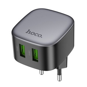Зарядное устройство Hoco CS34A dual-port QC3.0 charger [BLACK]