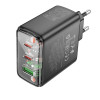 Incarcator de retea Hoco CS44A Smart PD65W(2C1A) charger [Black]