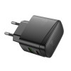 Incarcator de retea Hoco CS61A Bright PD30W+QC3.0 charger [Black]