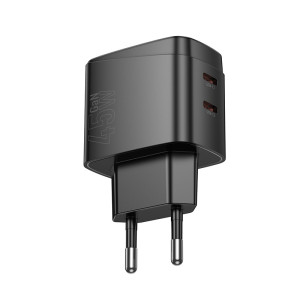 Incarcator de retea Hoco CS62A Bright PD45W(2C) charger [Black]