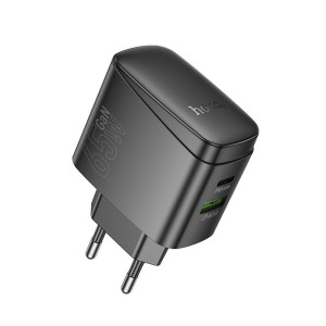 Зарядное устройство Hoco CS63A Bright PD65W(1A1C) charger [Black]