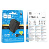 Incarcator de retea Hoco CS83A Excellent PD20W+QC3.0 charger with digital display set C to iP [Black]