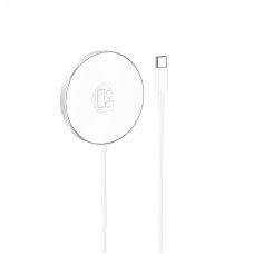 Incarcator Wireless Hoco CW41 Delight 3 in 1 Magtnetic [White]