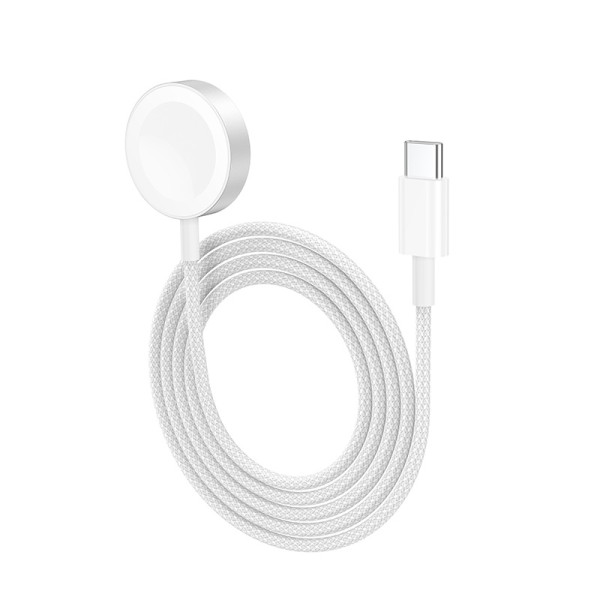 Incarcator Wireless Hoco CW46 p/u Apple Watch 1-7/se [White]