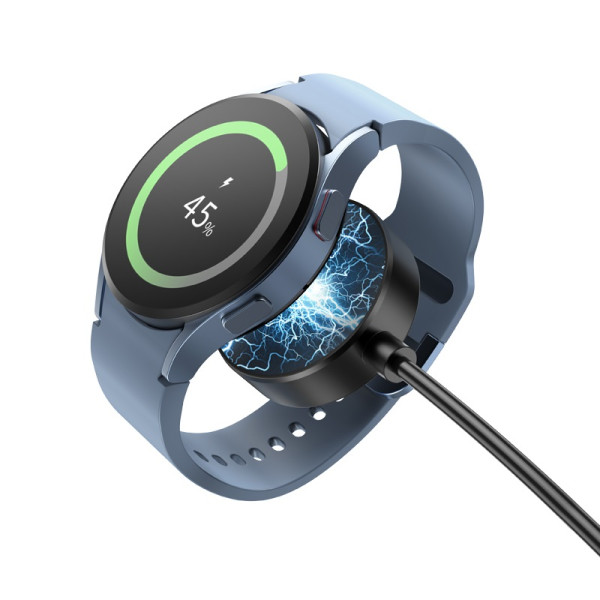 Incarcator Wireless Hoco CW48 p/u SmartWatch Samsung [Black]