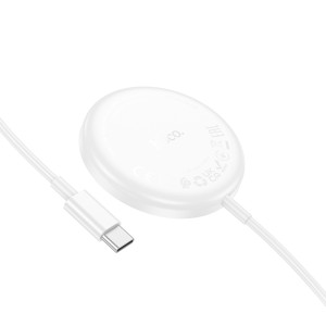 Incarcator wireless Hoco CW50 Fast 3-in-1 magnetic [White]