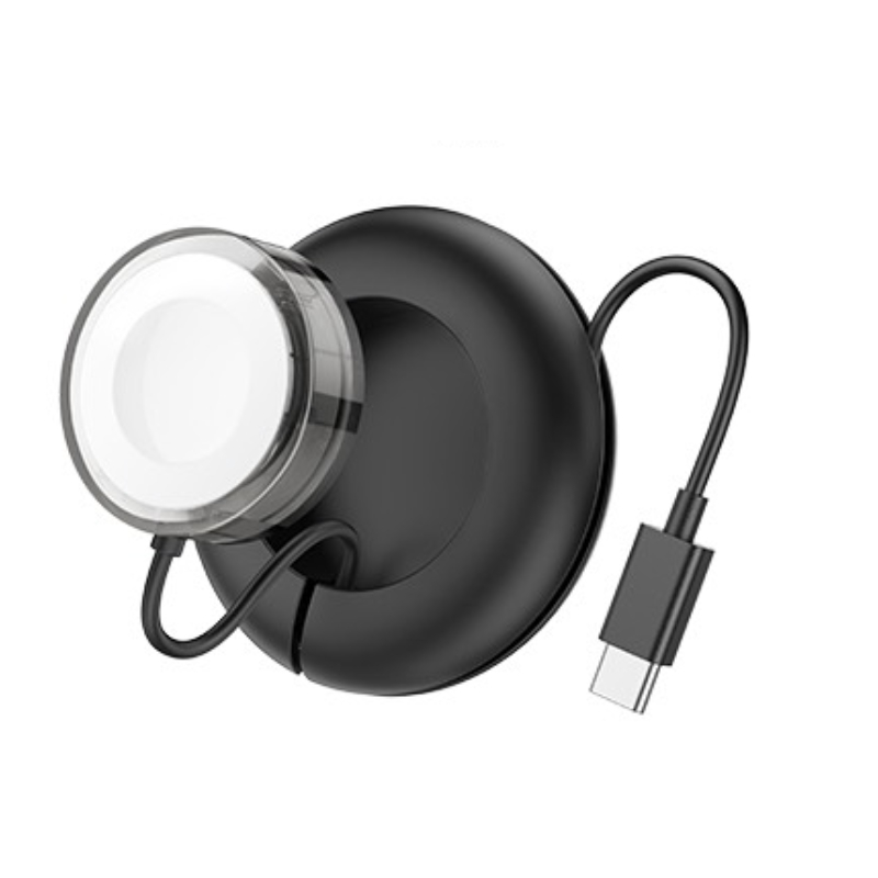 Incarcator wireless Hoco CW51 Apple Watch 1-8, SE/SE2, Ultra [Black]