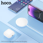 Incarcator wireless Hoco CW52 Enjoy magnetic wireless fast charging [Silver]