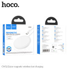 Incarcator wireless Hoco CW52 Enjoy magnetic wireless fast charging [Silver]