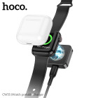 Incarcator wireless Hoco CW55 iWatch portable charger [Silver]