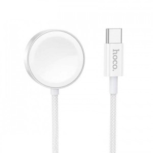 Incarcator wireless Hoco CW59 iWatch＆SAM watch wireless charger [White]