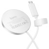 Incarcator wireless Hoco CW63 Pro Fast Qi2.2 magnetic wireless fast charger [White]