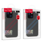 Чехол Hoco Cave Slim Kevlar Apple iPhone 14 [Black-Red]