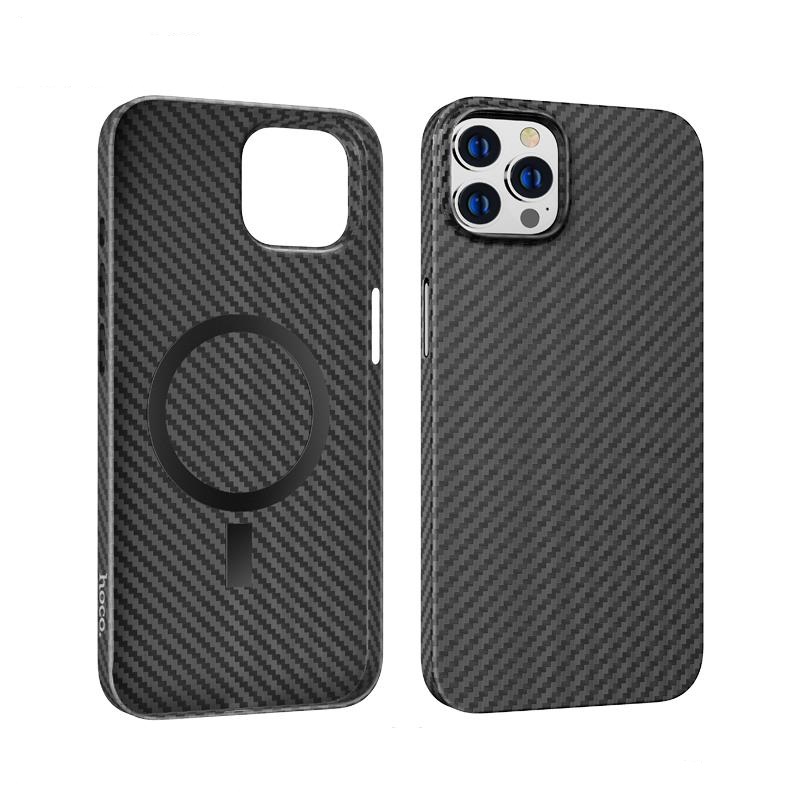 Чехол Hoco Cave Magnetic Kevlar Apple iPhone 14 Pro Max [Black]