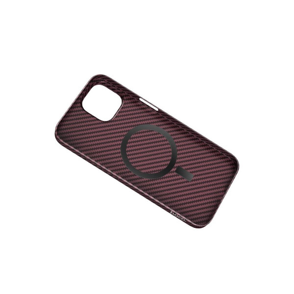 Чехол Hoco Cave Magnetic Kevlar Apple iPhone 14 Pro Max [Red]