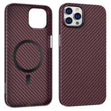 Husa Hoco Cave Magnetic Kevlar Apple iPhone 14 Pro [Red]