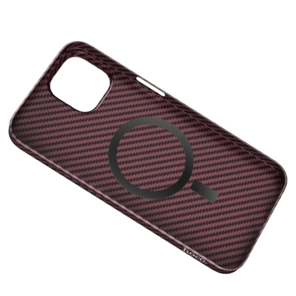 Чехол Hoco Cave Magnetic Kevlar Apple iPhone 14 Pro [Red]