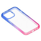 Чехол Hoco Crystal color for iPhone 14 Pro Max [Blue-Purple-Red]