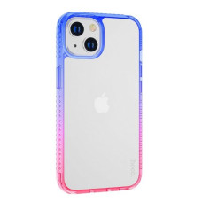 Husa Hoco Crystal color for iPhone 14 [Blue-Purple-Red]