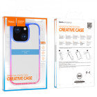 Husa Hoco Crystal color for iPhone 14 Pro [Blue-Purple-Red]