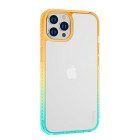 Husa Hoco Crystal color for iPhone 14 Pro [Orange-Green]