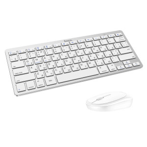 Tastatura wireless Hoco DI05 BT keyboard + mouse (russian version) [White]